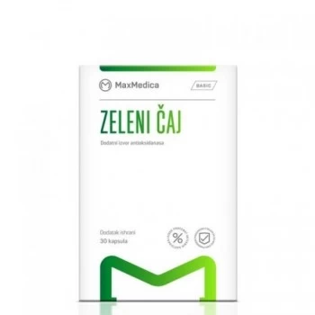 MaxMedica zeleni čaj 30 kapsula