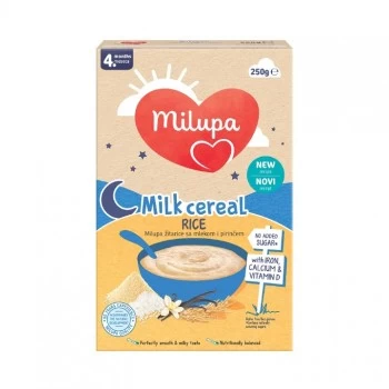Milupa mlečna instant kaša pirinač 4+ 250g