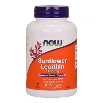 NOW lecitin iz suncokreta 1200mg 100 kapsula