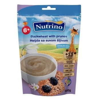 Nutrino mlečna kaša heljda i suva šljiva 200g