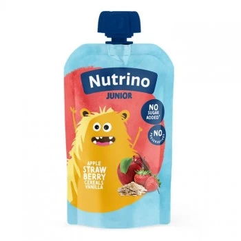 Nutrino Lab Junior mix jabuka, jagoda, žitarice i vanila 180g
