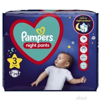 Pampers Night Pants 3 29 komada