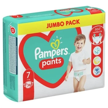 Pampers Pants 7 Extra Large 38 komada