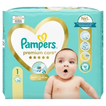 Pampers Premium Care 1 Newborn 26 komada