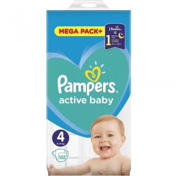 Pampers Active Baby MB 4 Maxi 132 komada