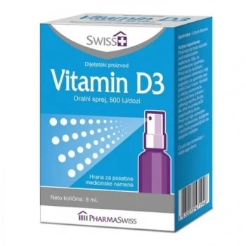 Swiss Plus vitamin D3 500 IJ sprej 8ml