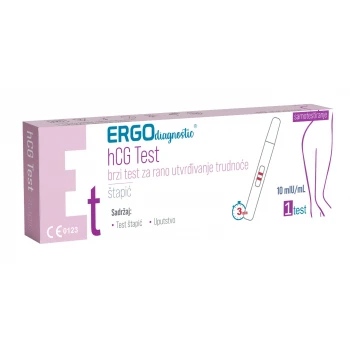 Ergo Diagnostic hCG test za trudnoću štapić