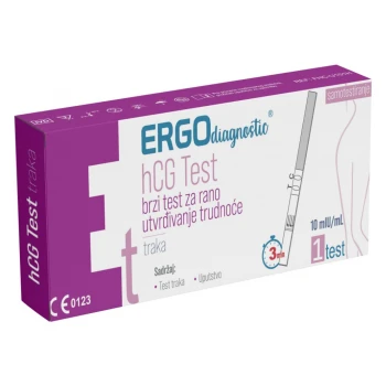 Ergo Diagnostic hCG test za trudnoću traka