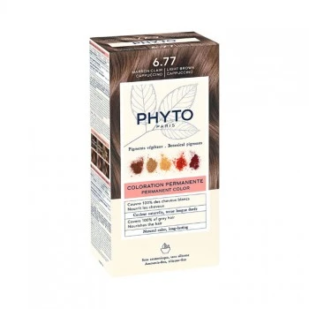 PhytoColor farba za kosu 6.77 svetlo smeđa cappuccino