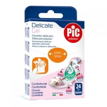 PIC flaster Delicate Kids za devojčice 24 kom