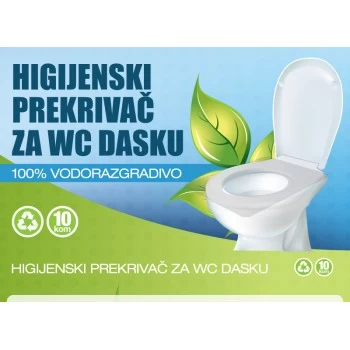 Higijenski prekrivač za WC dasku 10 kom