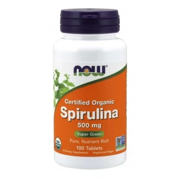 NOW Spirulina 500mg 100 tableta