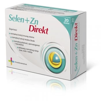 Pharmanova Selen + Cink Direkt 20 kesica