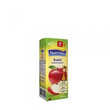 Nutrino sokić ceđena jabuka 200ml
