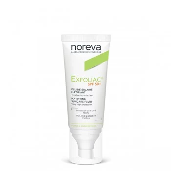 NOREVA EXFOLIAC MATIRAJUĆI FLUID ZA ZAŠTITU OD SUNCA SPF50+ 40ML