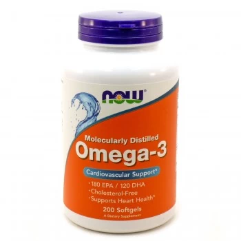 NOW Omega-3 1000mg 200 kapsula