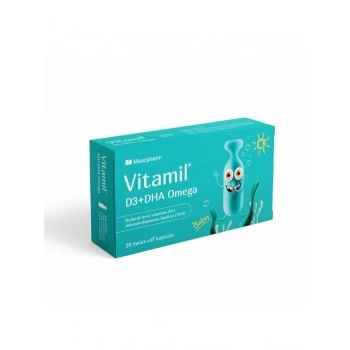 Vitamil D3+DHA Omega Twist-Off 30 kapsula