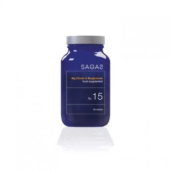SAGAS RC 15 MAGNEZIJUM CITRATE & BISGLYCINATE TABLETE A60