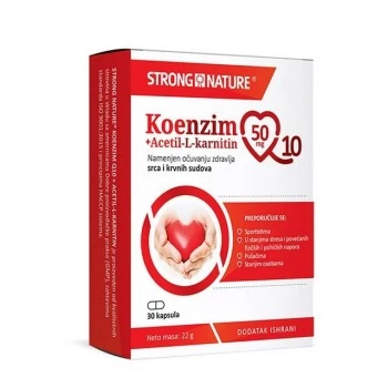 Elephant Koenzim Q10 + acetil-L-karnitin 30 kapsula