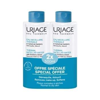 URIAGE MICELARNA VODA PLAVA 2x500ML