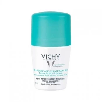 VICHY DEODORANT ROLL-ON DEZODORANS ZA REGULACIJU PREKOMERNOG ZNOJENJA 48H 50ML