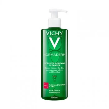 VICHY NORMADERM PHYTOSOLUTION GEL ZA DUBINSKO ČIŠĆENJE MASNE I AKNAMA SKLONE KOŽE 400ML