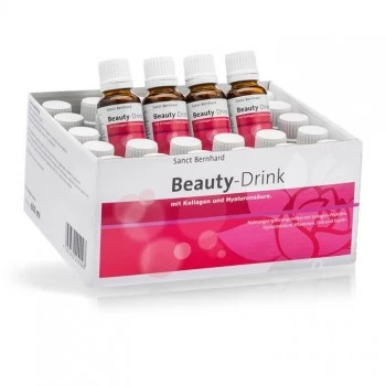 BEAUTY DRINK WITH COLLAGEN AND HYALURONIC ACID RASTVOR ZA ORALNU UPOTREBU 20 ML, 30 BOČICA