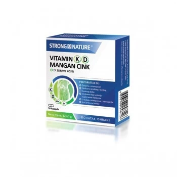 Elephant Vitamin K + D + mangan + cink 30 kapsula
