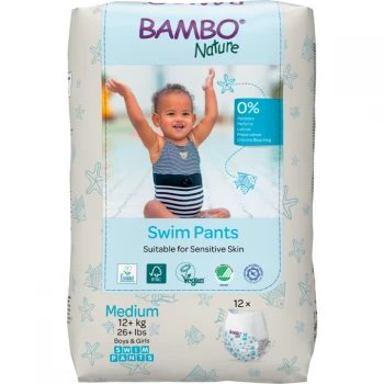 Bambo Nature gaćice za kupanje M 12 kg 12 komada