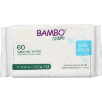 Bambo Nature Aqua vlažne maramice 60 komada