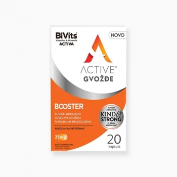 BiVits Activa Gvožđe Booster 20 kapsula