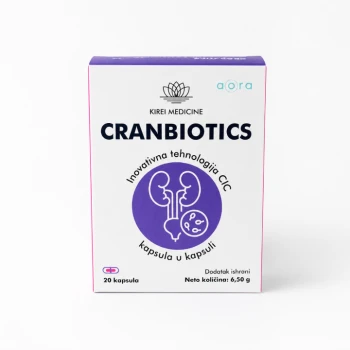 Kirei Cranbiotics 20 kapsula