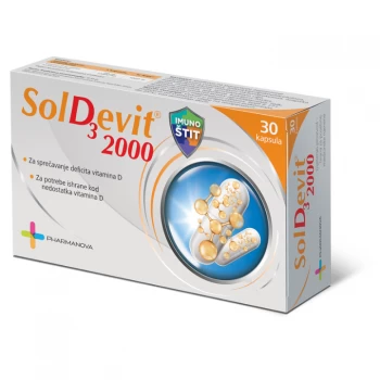 Soldevit 2000 IJ 30 kapsula