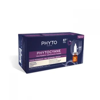 Phytocyane Women Progressive tretman protiv opadanja kose 12x5ml