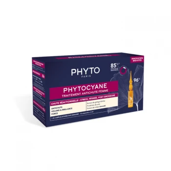 Phytocyane Women Reactional tretman protiv opadanja kose 12x5ml