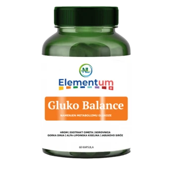 ELEMENTUM GLUKO BALANCE KAPSULE A60