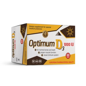 Optimum D3 1000 IJ 60 kapsula