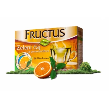 Fructus zeleni + narandža filter čaj 20 kesica