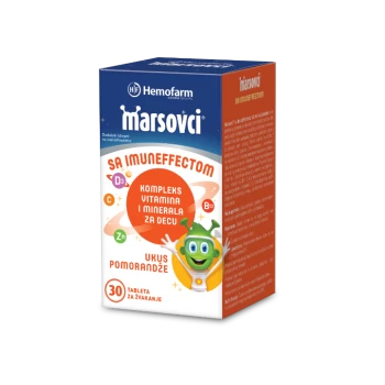 MARSOVCI IMUNEFFECT TABLETE ZA ŽVAKANJE A30