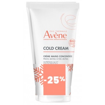 Avène Cold Cream koncentrovana krema za ruke 50ml duo pakovanje
