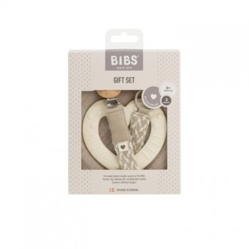 Bibs set My first 6 months Ivory
