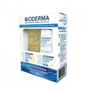 Bioderma Atoderm Intensive Baume 75ml + ulje za tuširanje 100ml gratis
