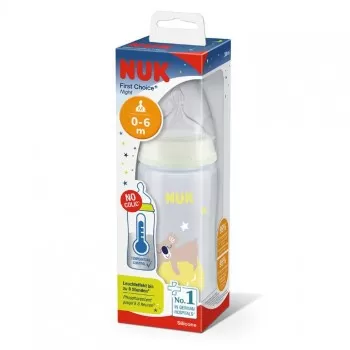 NUK plastična flašica Dark&Glow 0-6M 300ml