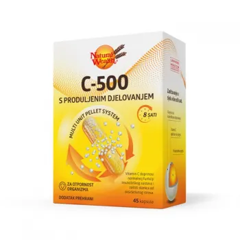 Natural Wealth C-500 sa produženim delovanjem 45 kapsula