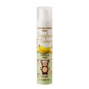 Azeta Bio organska pasta za zube banana 0-36m 50ml