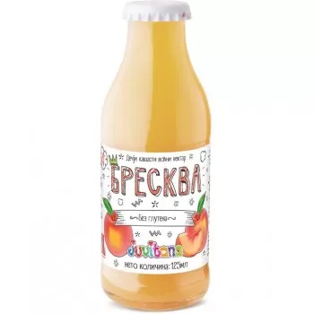 JUVITANA KAŠASTI NEKTAR OD BRESKVE 125ML