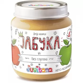 JUVITANA KAŠICA OD JABUKE 128G