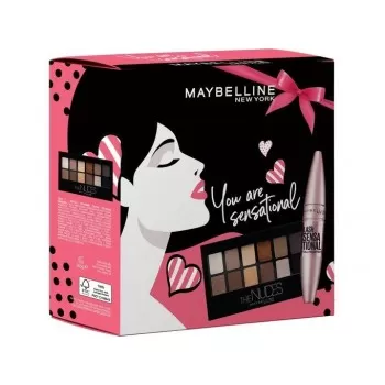 Maybelline set Lash Sensational maskara + The Nudes 01 paleta senki