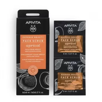 Apivita maska kajsija 2x8ml