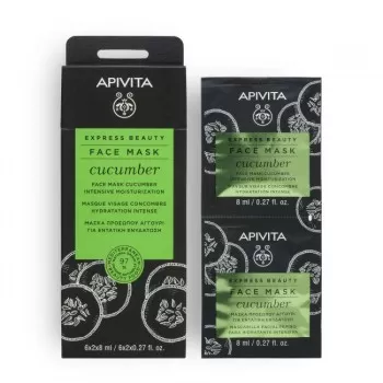 Apivita maska krastavac 2x8ml